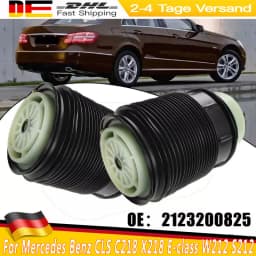 2PCS Car AP02 Rear Air Spring Suspension Left + Right For Mercedes Benz Class C218 X218 E-KLASSE W212 S212 2123200725 2123200825
