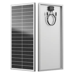 Rvpozwer 12.8V 400W/200W/100W 18BB Rigid Solar Panel Monocrystalline Silicon N-Type Solar Cells Waterproof Camping/Home/RV