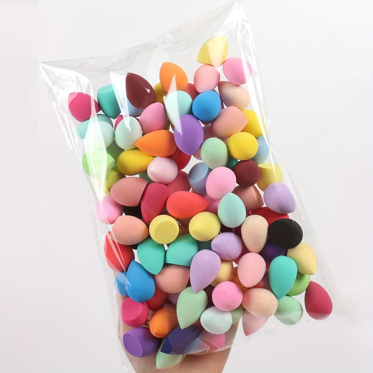 10/20/50/100 Pieces of Mini Beauty Sponges, Various Shapes and Colors of Makeup Sponges, Mixed Beauty Sponge Set, Makeup Tools