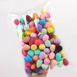 10/20/50/100 Pieces of Mini Beauty Sponges, Various Shapes and Colors of Makeup Sponges, Mixed Beauty Sponge Set, Makeup Tools