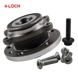 Front Left Right 4-hole Wheel Bearing Hub For Vw Caddy Golf Mk 5/6/7 Audi