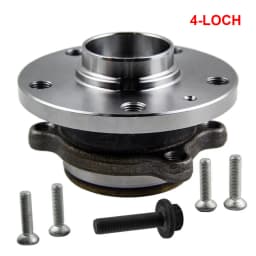 Front Left Right 4-hole Wheel Bearing Hub For Vw Caddy Golf Mk 5/6/7 Audi