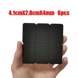Rubber Pads For Chair Leg Furniture Anti Slip Mat Bumper Damper Self Adhesive Table Feet Protector Floor Protector Pads Hardware