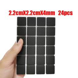 Rubber Pads For Chair Leg Furniture Anti Slip Mat Bumper Damper Self Adhesive Table Feet Protector Floor Protector Pads Hardware