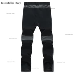 Outdoor Quick-drying Pants Men's Summer Breathable Waterproof Stretch Mountaineering Pants Color-coded Quick-drying Pants