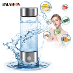 Hydrogen-Rich Water Cup Electric Hydrogen Rich Water ml Generator kick Titanium Quality Filter Portable Antioxidant Lonizer