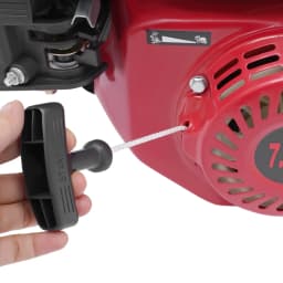 4 Stroke Gasoline Engine 7.5hp Red Gas Engine 20mm Shaft for Generator Pump Mower Power Supply