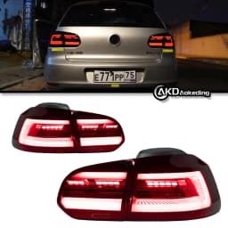 CG Car Styling LED Tail Lamp for VW Golf 6 Tail Lights 2009-2013 Golf Vi MK6 LED DRL Dynamic Signal Reverse auto Accessories