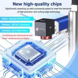 300W 2.5D JPT Mopa Fiber Laser Marking Cutting Machine Relief Deep Engraving Laser Engraver Gold Silver Ring Jewelry Marking