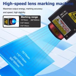 300W 2.5D JPT Mopa Fiber Laser Marking Cutting Machine Relief Deep Engraving Laser Engraver Gold Silver Ring Jewelry Marking