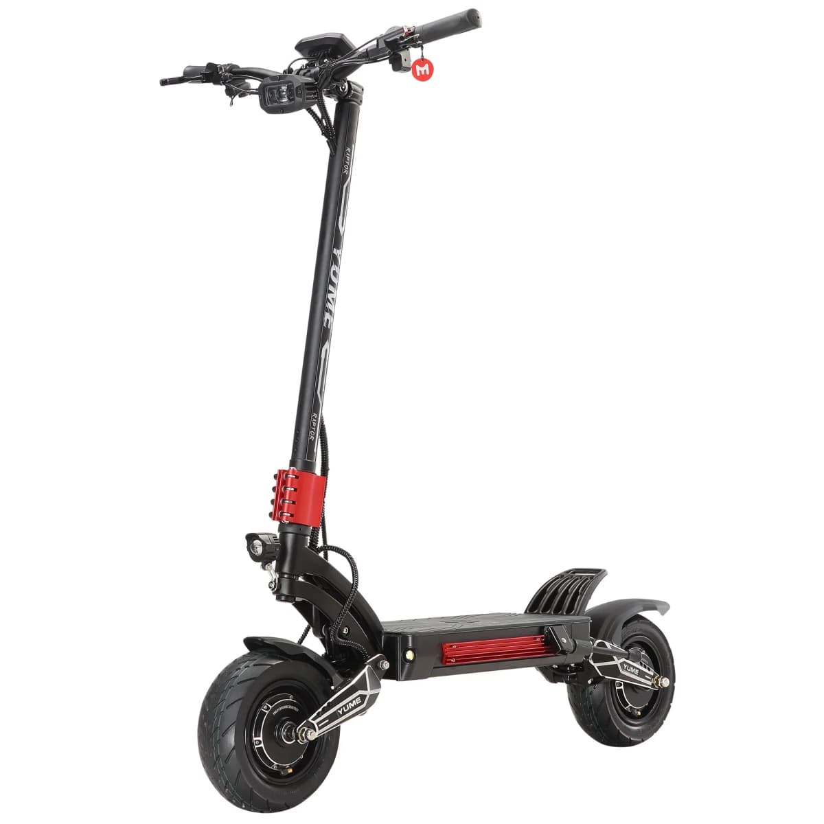 YUME Raptor 2*3000W Dual Motor Electric Scooter Adult Foldable Off Road Electric Scooter 60V-30AH Max Speed 85KM/H