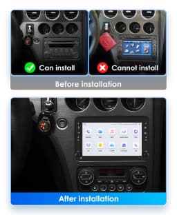 Android Car Radio for Alfa Romeo 159 Brera Spider Sportwagon Car Multimedia 1Din Wireless Carplay autoradio 7862 Intelligent GPS