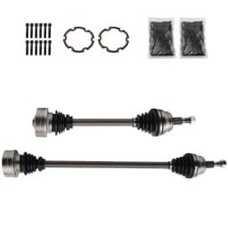 Front CV Axle Half Shaft Joints PAIR For Volkswagen Jetta 1995-1999