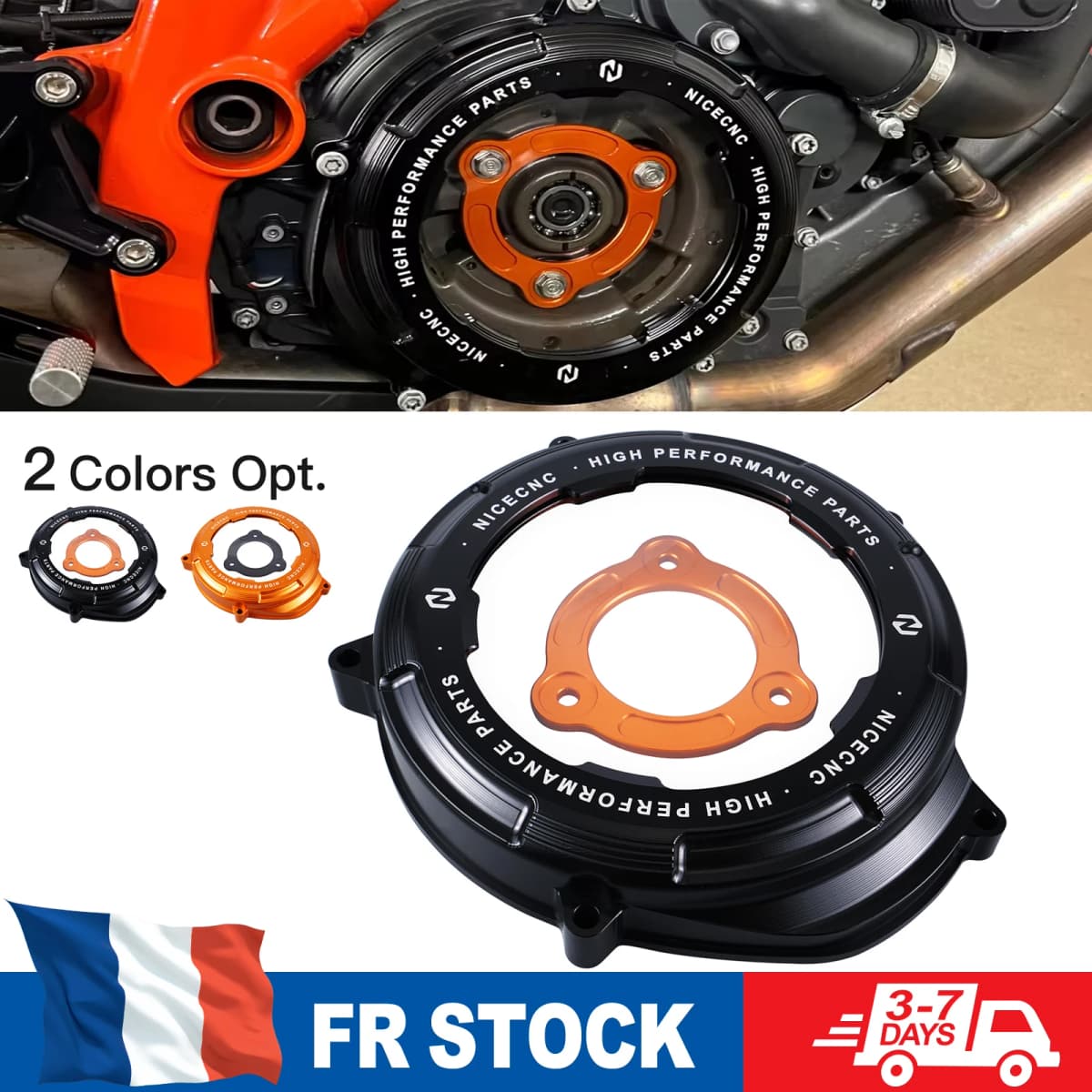 For KTM 1290 Super Duke R GT EVO 2014-2024 1290 Super Adventure R S T 2017-2024 Engine Clutch Cover 1050 1090 1190 Adv 2017-2024