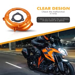 For KTM 1290 Super Duke R GT EVO 2014-2024 1290 Super Adventure R S T 2017-2024 Engine Clutch Cover 1050 1090 1190 Adv 2017-2024
