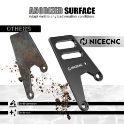 Heel Guard Cover Protector Rack-less Bags Brackets For KTM 690 Enduro/SMC/R 2008-2024 Husqvarna 701 Enduro SM Supermoto 16-2024