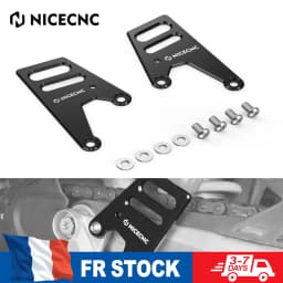 Heel Guard Cover Protector Rack-less Bags Brackets For KTM 690 Enduro/SMC/R 2008-2024 Husqvarna 701 Enduro SM Supermoto 16-2024