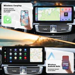 AUTOTOP 10.25" Touch Screen Linux Car Video Player For Mercedes Benz CLS W218 2010-2018 Wireless CarPlay Android Auto MirrorLink