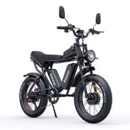 52V 1000W Fat Tire Electric Bicycles 40Ah Brushless Motors Mountain E-Bike 60KM/H 180KM Battery Long Range Ebike