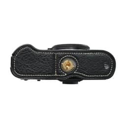 Litchi Skin PU Leather Half Case for Fujifilm Fuji XT50 XS10 XS20 XT30 XT30II XT20 XT10 XT5 XM5 Battery Opening Cover With Strap