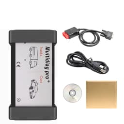 Multidiag Pro 2021.11 Real 9241A V3.0 Red NEC Relays Double PCB Bluetooth OBD2 Diagnostic Scanner for Car/Truck
