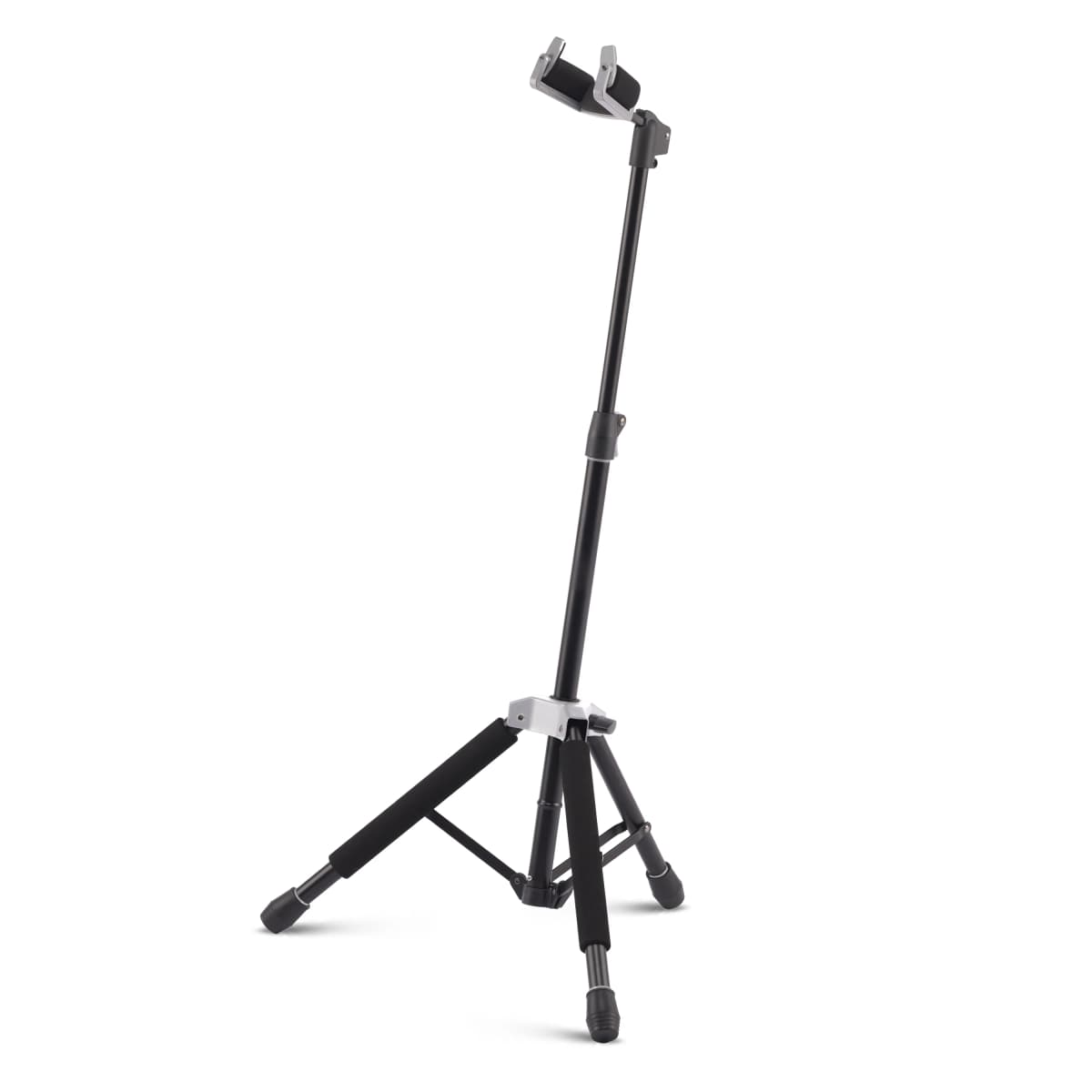 AWEDA Premium Auto Fit Locking Single Tripod Guitar Stand – Stable Floor Stand for Electric, Acoustic & Bass Guitar