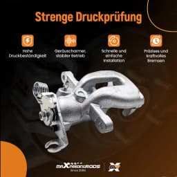 Rear Right Brake Calipers for Mitsubishi Colt MK VI 2004-2012 4605A074 34 mm@Y1J6