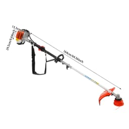 #90 Gas String Trimmer Weed Grass Cutter Single Cylinder Air-Cooled 2-Stroke Gasoline Lawn Mower for Home Garden