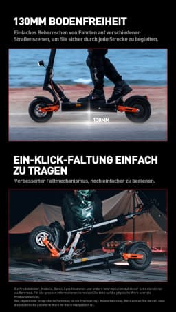 JOYOR T6E (ABE) Adult Electric Scooter 20km/h Max Speed 70km Range 500W Motor 48V 18Ah Battery 10 inch Tires E-Scooter