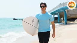 Men's Short Sleeve UPF 50+ Shirt Sun Protection SPF UV Moisture Wicking Lightweight Quick Dry Swim Rash Guard Athletic Running
