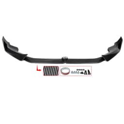 Carbon Fiber Look Front Lip Bumper Spoiler Kit For BMW X1 U11 M Sport 2022-2024 Front Splitter Magickit