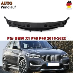 Front Windshield Wiper Cowl Cover Panel For 2014-2022 BMW F48 X1 Repalcement For 51717350591 Only suitable For Left Hand Drive