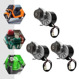BYMAOCAR Independent Gear Reduction Motor, 250W 2750RPM Powerful Motor w/ Belt Pulley NEW