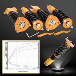 Maxpeedingrods Coilovers 24 Step Suspension Kit for Subaru Legacy 2000-2004 BE