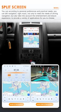 2din Android Car Radio for Peugeot 407 2004 - 2011 6115 GPS Car Intelligent 360Cam Wireless Carplay 9.7inch Vertical Screen WIFI