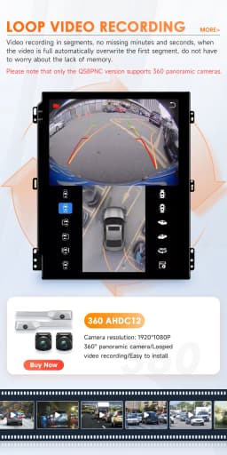 2din Android Car Radio for Peugeot 407 2004 - 2011 6115 GPS Car Intelligent 360Cam Wireless Carplay 9.7inch Vertical Screen WIFI