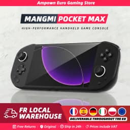 MANGMI POCKET MAX Handheld Game Console 7'' OLED 144Hz Screen Qualcomm SD865 Android 13 System 8000mAh Battery 27W Fast Charging