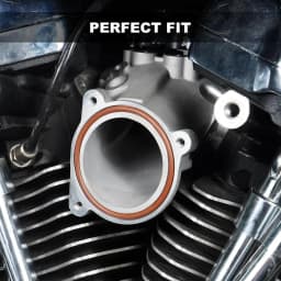 M8 Intake Manifold 57mm Air Intake For Harley Street Glide Road Glide Road King Special Softail Standard Street Bob Fat Bob Fat Boy 114 Breakout Low Rider Electra Glide Tri Glide Heritage Classic