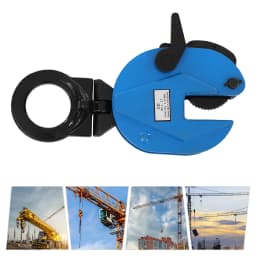 2 Ton Plate Lifting Clamp, Steel Plate Lifting Clamp for 0-0.98in Thickness, Alloy Steel Horizontal Vertical Hoist Clip