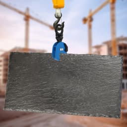 2 Ton Plate Lifting Clamp, Steel Plate Lifting Clamp for 0-0.98in Thickness, Alloy Steel Horizontal Vertical Hoist Clip