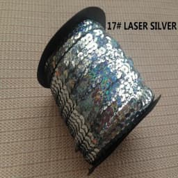 100 yards loose diameter round flat sequins  6mm  Paillettes sewing on trims for crafts cloth accessory Jewelry Decorative