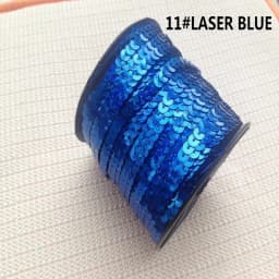 100 yards loose diameter round flat sequins  6mm  Paillettes sewing on trims for crafts cloth accessory Jewelry Decorative