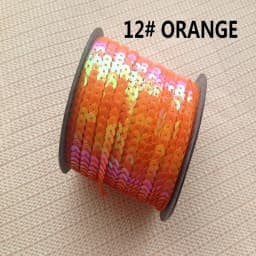 100 yards loose diameter round flat sequins  6mm  Paillettes sewing on trims for crafts cloth accessory Jewelry Decorative