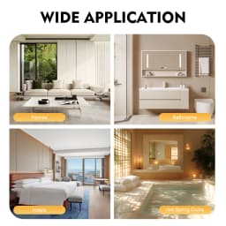 Vintage Bronze Shower Set, Dual Mode Rain and Handheld Faucet Kit 360° Swivel Bathroom Shower System for Home Hotel Spa Use