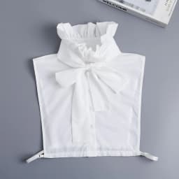 Fashion Half Shirt Style Fake Collar for Women Stand Detachable Collar Fake Girls Vintage Lace Ladies False Blouse Collar Decor