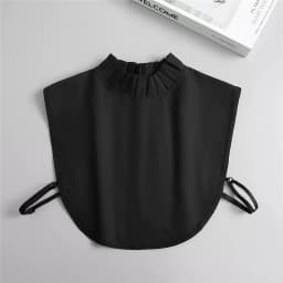 Fashion Half Shirt Style Fake Collar for Women Stand Detachable Collar Fake Girls Vintage Lace Ladies False Blouse Collar Decor