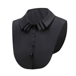 Fashion Half Shirt Style Fake Collar for Women Stand Detachable Collar Fake Girls Vintage Lace Ladies False Blouse Collar Decor