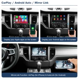 Road Top Wireless CarPlay for Porsche Macan Cayman Cayenne Panamera PCM3.1 Android Auto Mirror Link AirPlay Car Accessories
