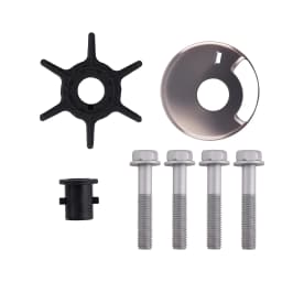 Outboard Water Pump Impeller for Yamaha 9.9HP 15HP 2 Stroke 63V-W0078-04 18-3433