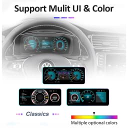 Dashboard Digital Cluster For VW Caddy 2003-2020 years Instrument Panel Virtuele Cockpit Speedometer